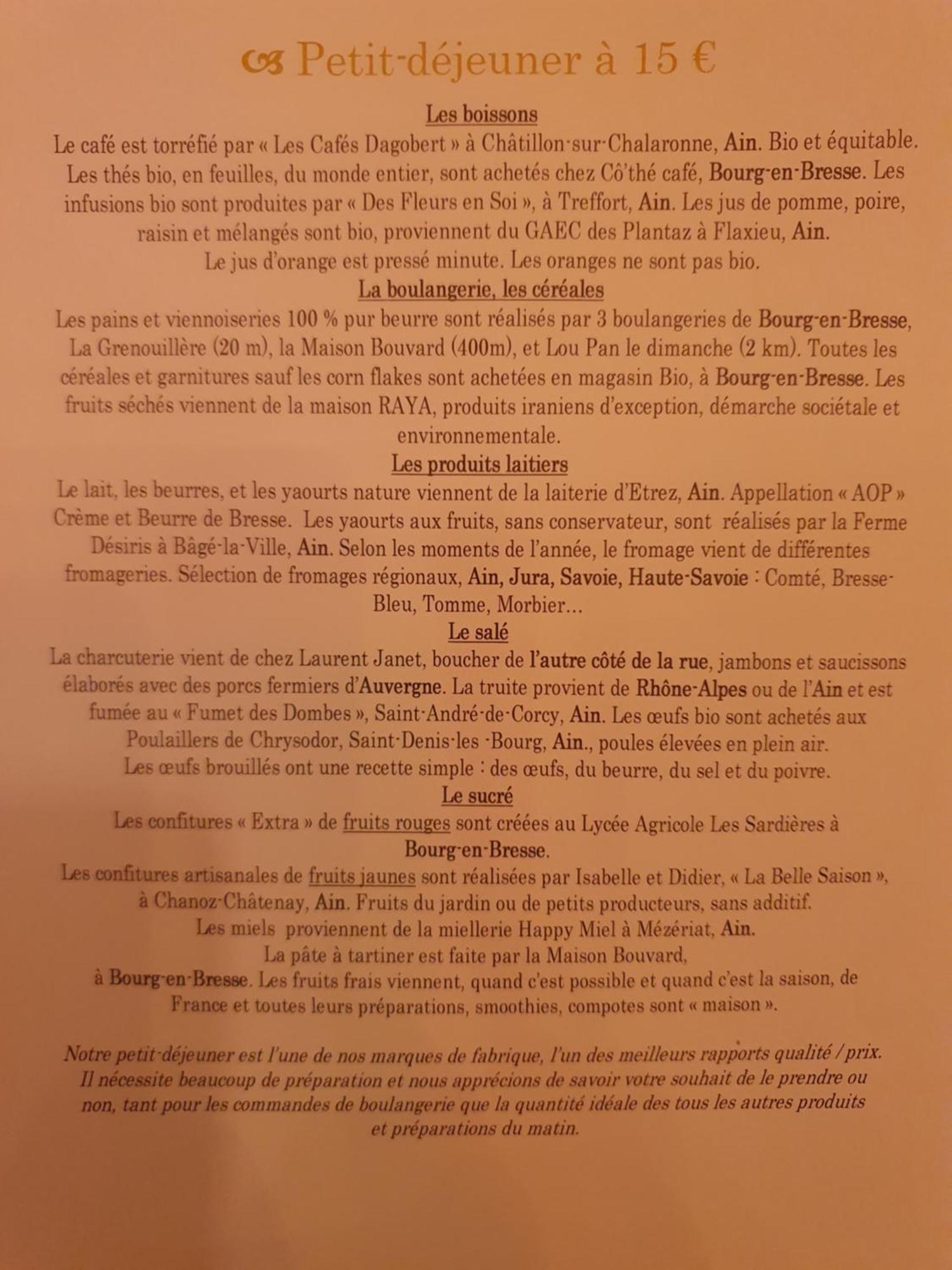 Hotel Le Griffon D'Or بور أو بريس المظهر الخارجي الصورة